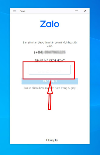 Cách cài đặt - đăng ký tài khoản trên Zalo PC 4