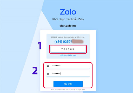 Cách lấy lại mật khẩu Zalo trên máy tính hoặc website 4