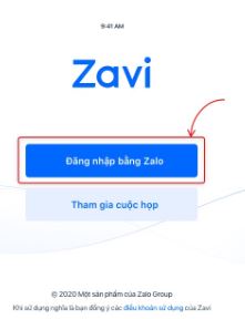 Cách đăng nhập Zavi đơn giản 1