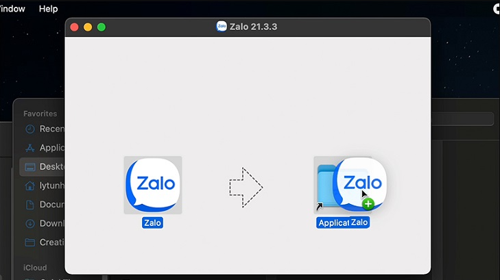 Hướng dẫn cách tải Zalo trên Macbook cực dễ 3