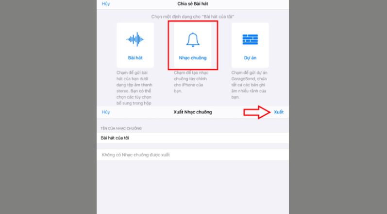 Cài nhạc chuông điện thoại iPhone bằng ứng dụng GarageBand 8