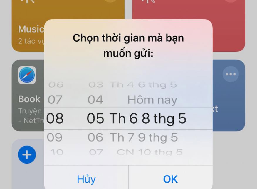 Hướng dẫn hẹn giờ gửi tin nhắn trên iPhone chi tiết nhất
