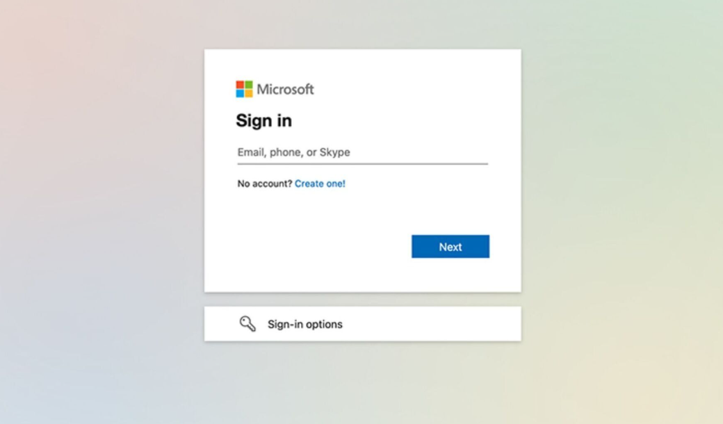 Đăng nhập tài khoản Microsoft